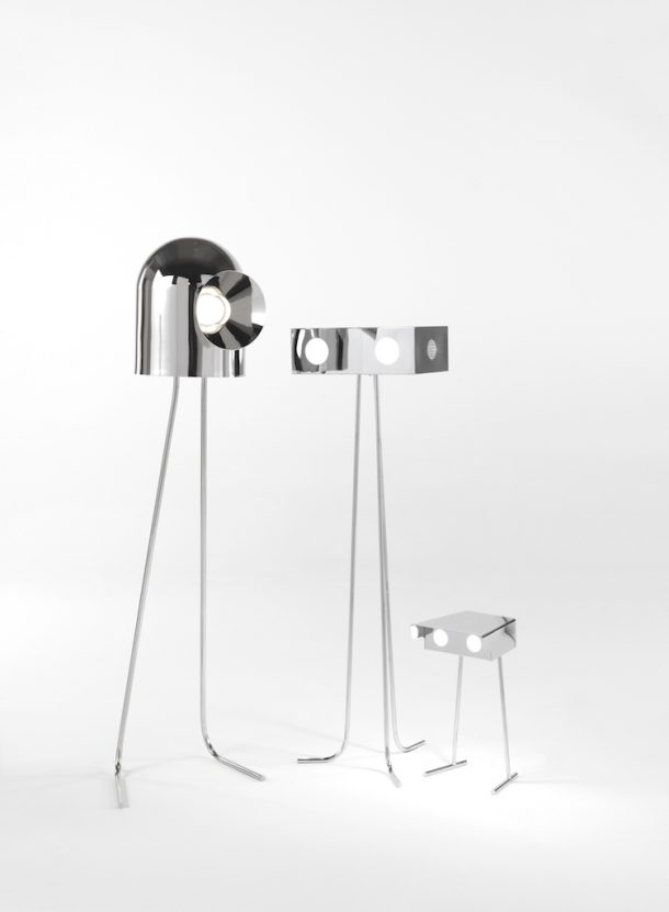 Betoo, Rone e Threeve, lampade robot