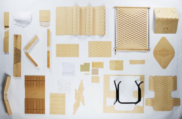 Tatous legno curvato