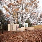 parco giochi in legno