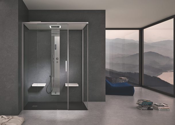 G-Steam, l'hammam di Hafro-Geromin grande come una doccia