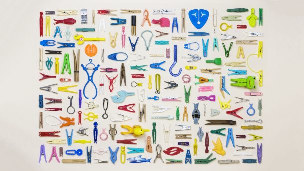 mostra mollette da bucato