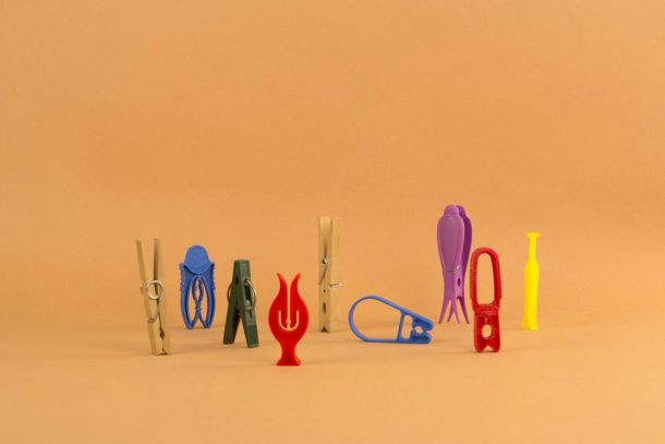 mostra mollette da bucato