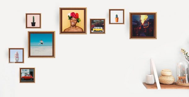 Tonki e tonki nano, le cornici in cartone