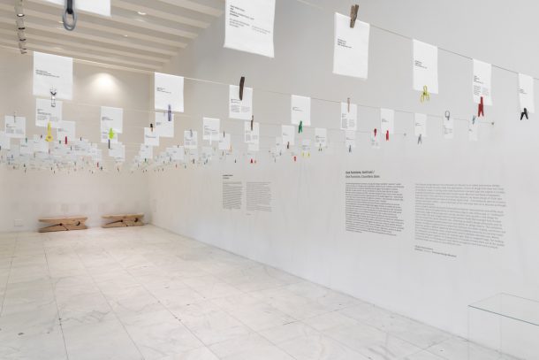 mostra mollette da bucato