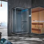 Sistema Ethos C. Sauna, doccia, Hammam, di Hafro-Geromin