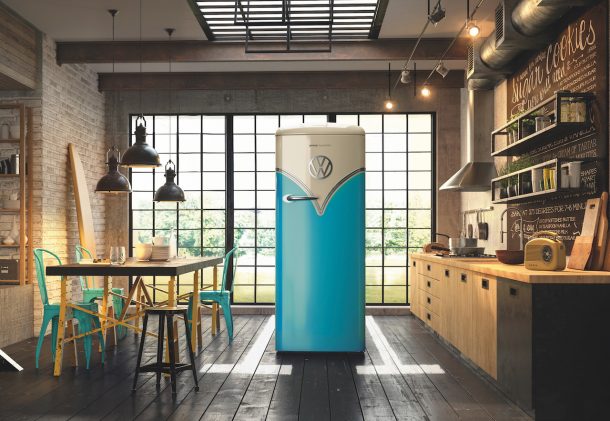 Il nuovocFrigorifero vintage "VolksWagen" di Gorenje