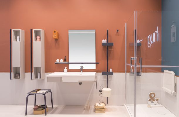 Sicurezza in bagno. Sistema Hug di Ponte Giulio