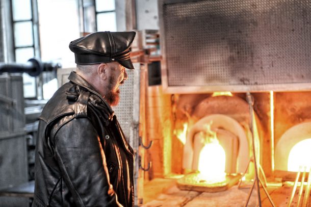 Vasi Black Belt di Peter Marino per Venini