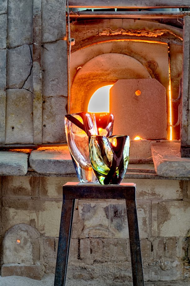 Vasi Black Belt di Peter Marino per Venini