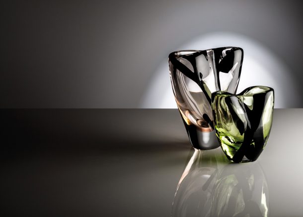 Vasi Black Belt di Peter Marino per Venini