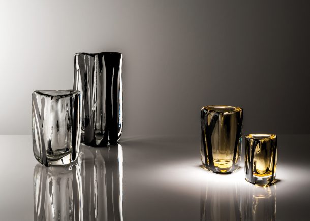 Vasi Black Belt di Peter Marino per Venini