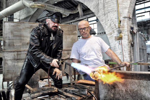 Vasi Black Belt di Peter Marino per Venini