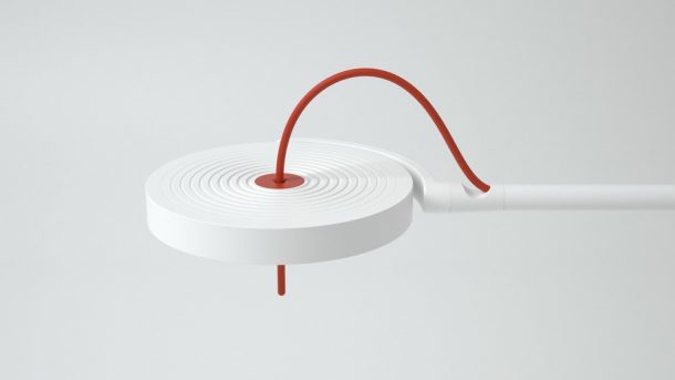 Lampada MyLiFi. Design, Pierre Garner di eliumstudio per Oledcomm