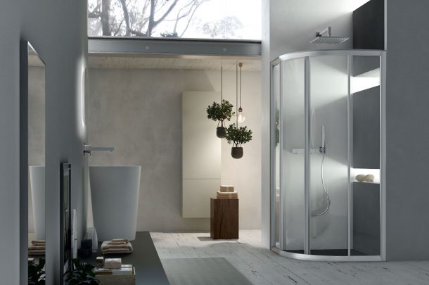 AKS living shower, Arcom