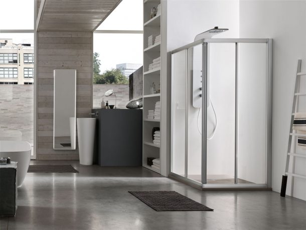 AKS living shower, Arcom