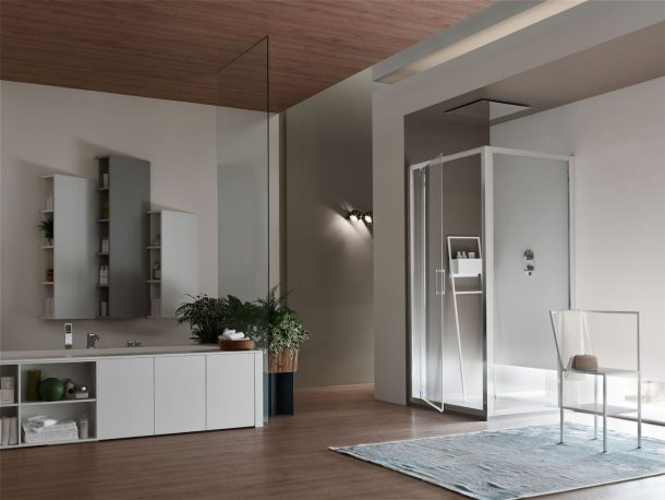 AKS living shower, Arcom