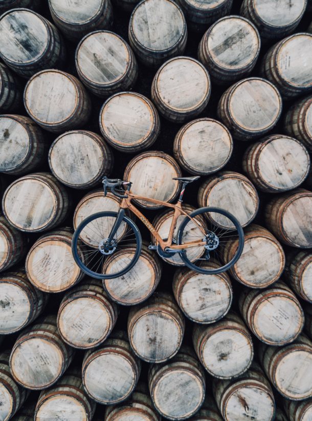 Glenmorangie bike, la bici fatta col legno delle botti di whisky