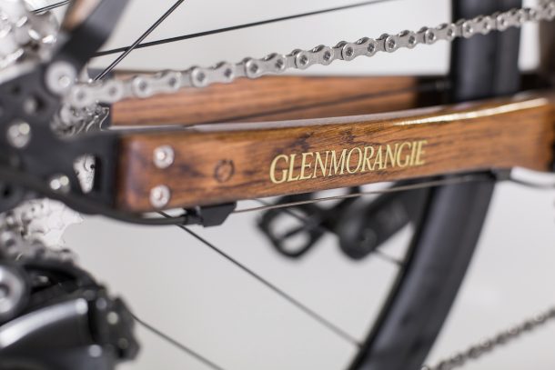 Glenmorangie bike, la bici fatta col legno delle botti di whisky