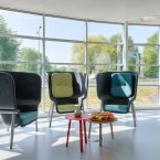 Pod chair. Benjamin Hubert per De Voprm