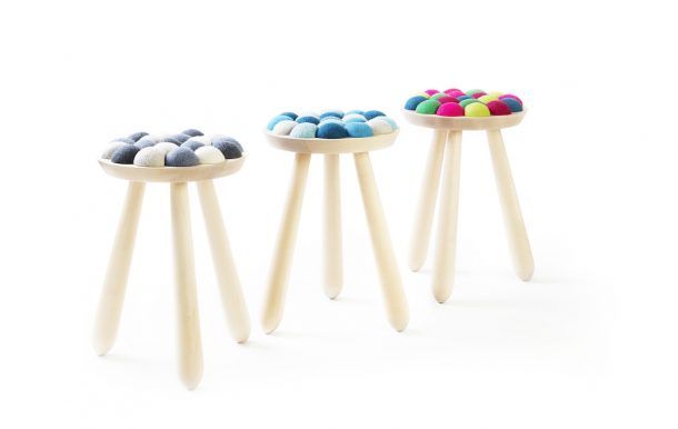 Lo sgabello Wow Stool di Aveva