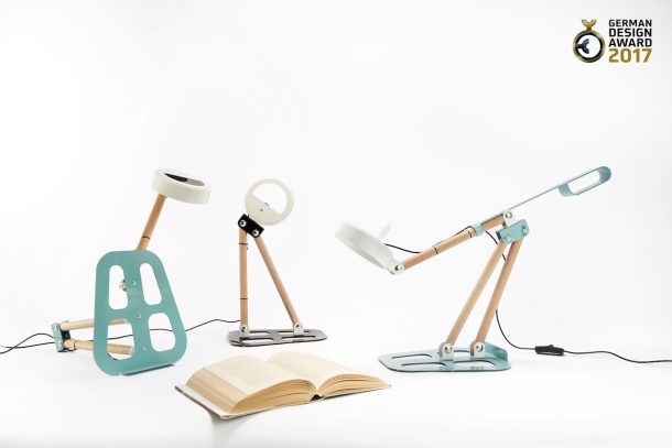 Delineodesign: lampada componibile Giacolù per Zava