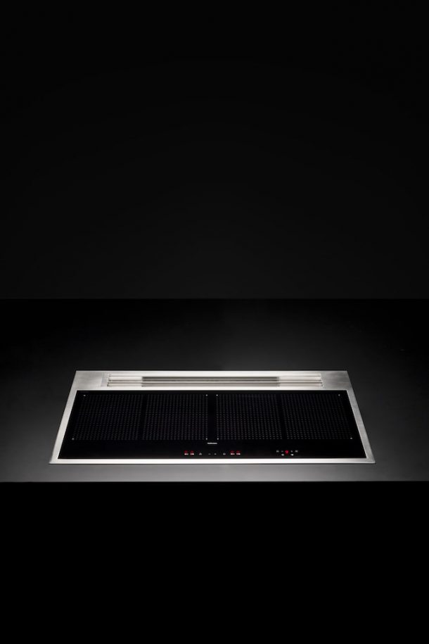 Sistema Sintesi di Falmec: piano induzione con aspirazione integrata