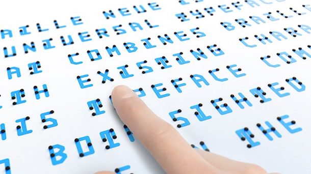 font braille