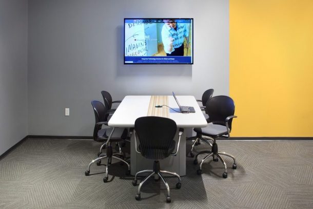 un esempio di Huddle Room