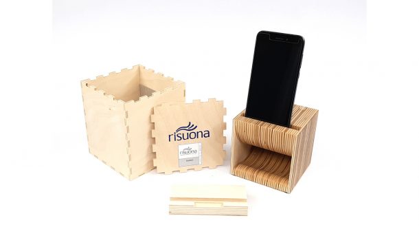 Risuona, lo speaker naturale per smartphone