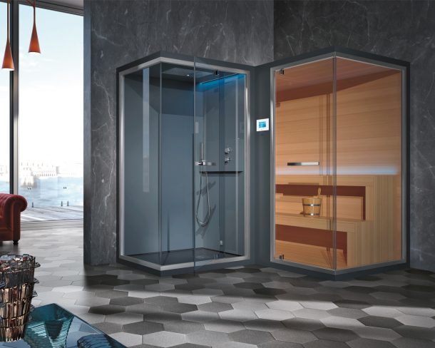 Ethos L: una vera spa domestica in poco spazio