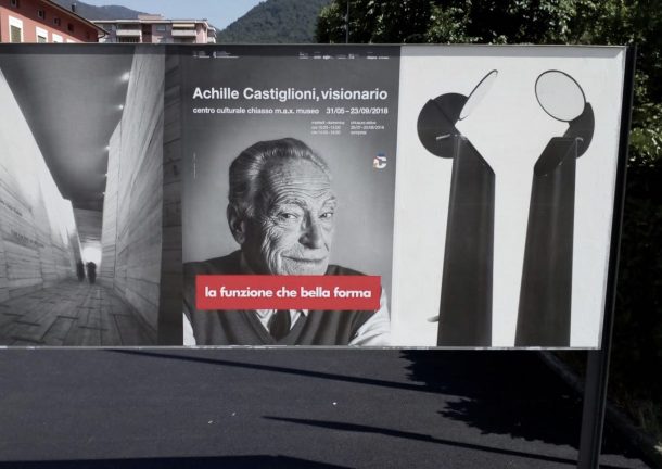 Mostra di Achille Castiglioni a Chiasso