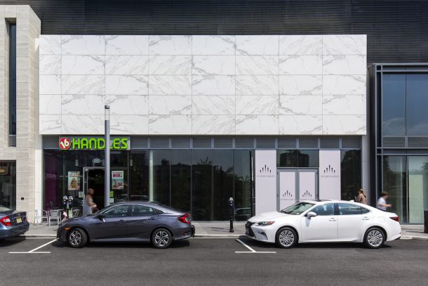 Complesso Hudson Lights a Manhattan. Facciate in Neolith