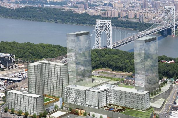 Complesso Hudson Lights a Manhattan.