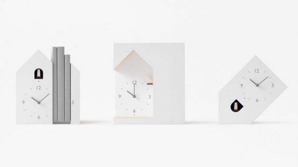 orologio a cucù minimal