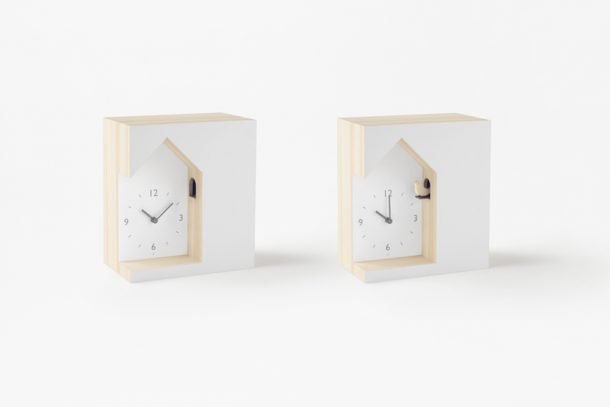orologio a cucù minimal