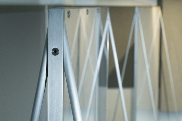 Tha Crystral, London. Pannelli divisori Bencore