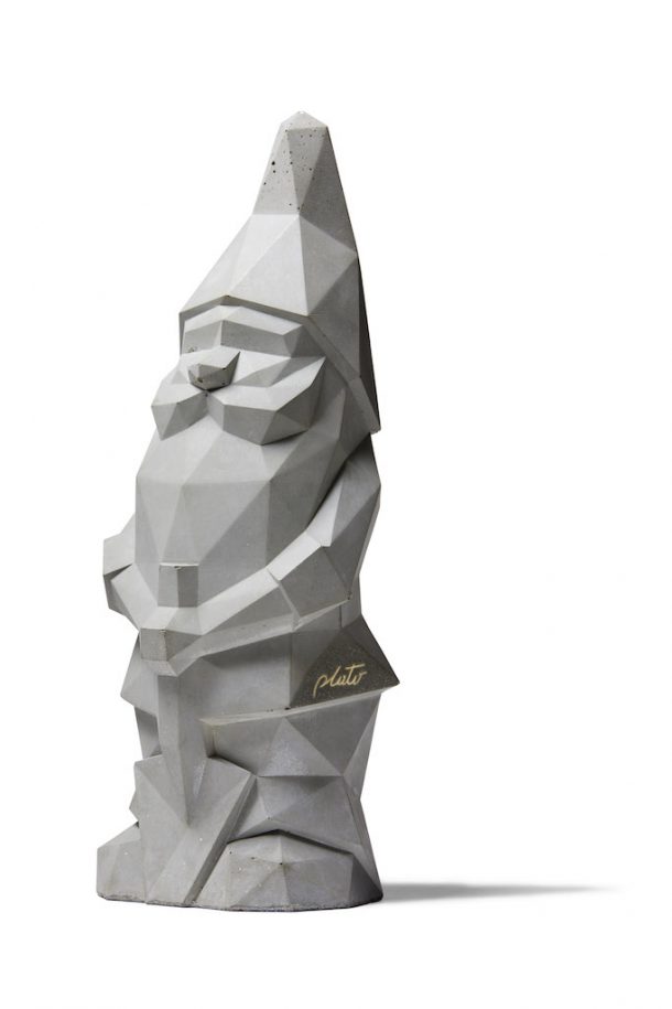 Nino, il nano di design da giardino in cemento