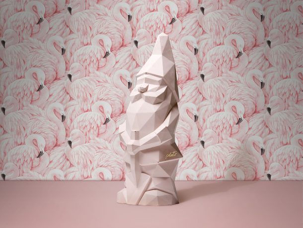 Nino, il nano di design da giardino in cemento