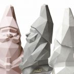 Nino, il nano di design da giardino in cemento