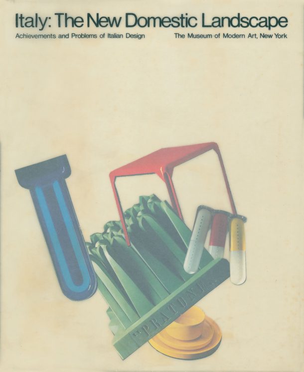 Copertina del catalogo: New domestic Landscape, Roma, NY, 1972