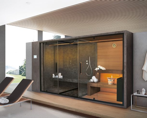 Collezione EthosG Saunavita di Hafro Geromin