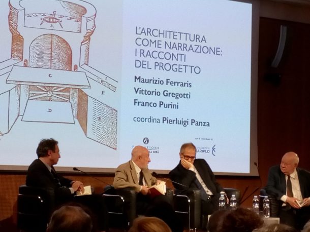 I racconti del progetto di Vittorio Gregotti