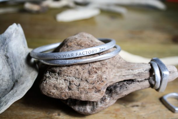 No War Factory: gioielli nati dagli scarti delle bombe