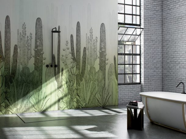 carte da parati per il bagno