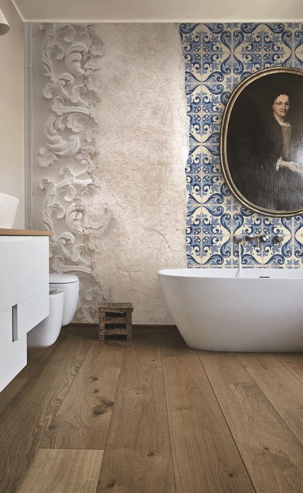 carte da parati per il bagno