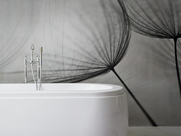 carte da parati per il bagno