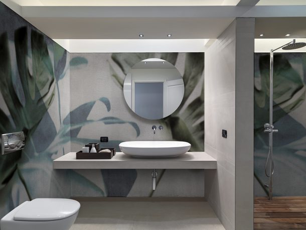 carte da parati per il bagno