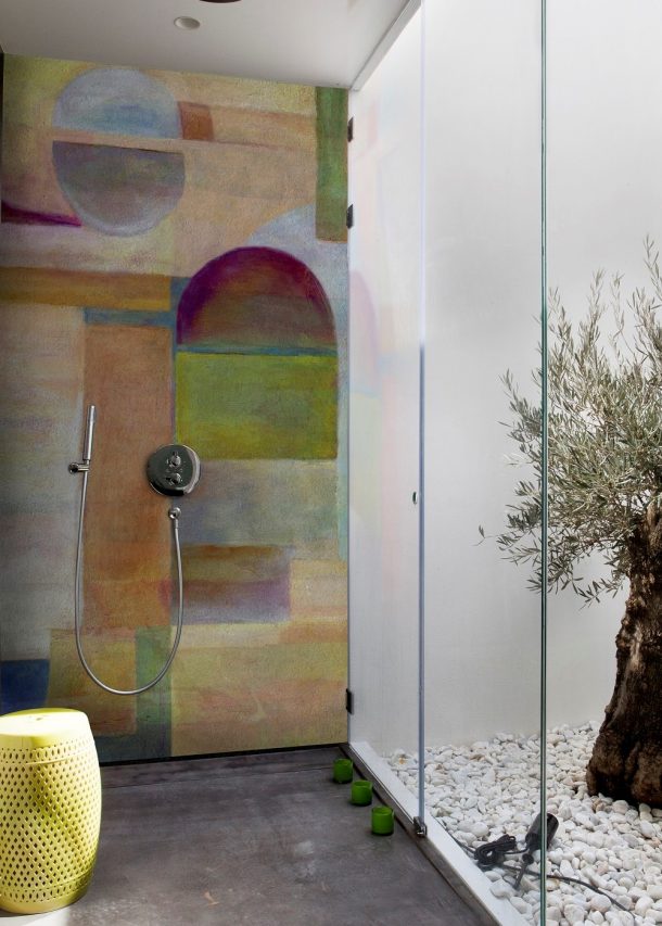 carte da parati per il bagno