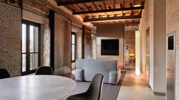 Rooms Of Rome: Palazzo Rhinoceros di Fendi by Jean Nouvel