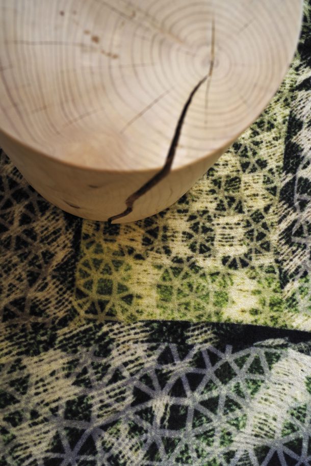 Tappeti della collezione Moving Forest. GT Design